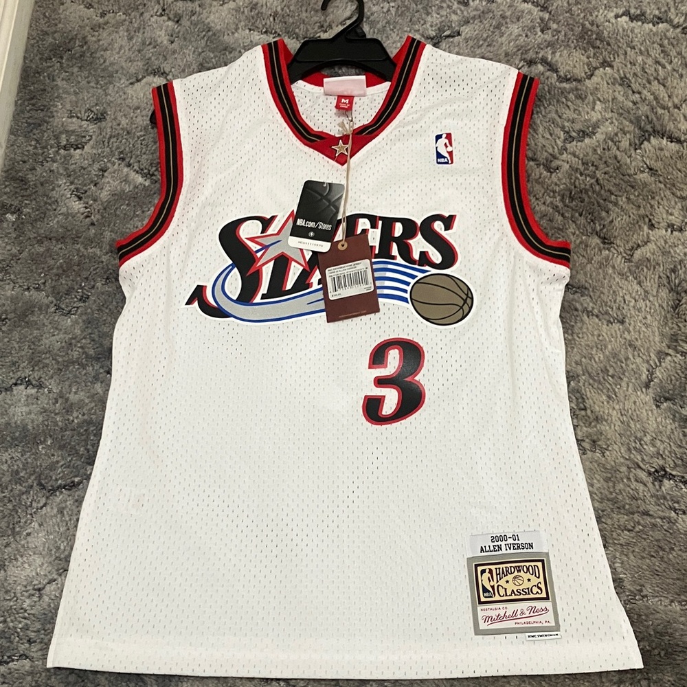 Allen Iverson throwback jersey hardwoood classics 00-01
